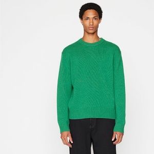 Frame Denim Cashmere Sweater Mens Size Small Green